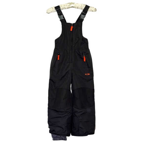 Champion Snow Bib Overalls Pants Charcoal/Dark Gray Size XS (4-5) Unisex Winter - Picture 1 of 8